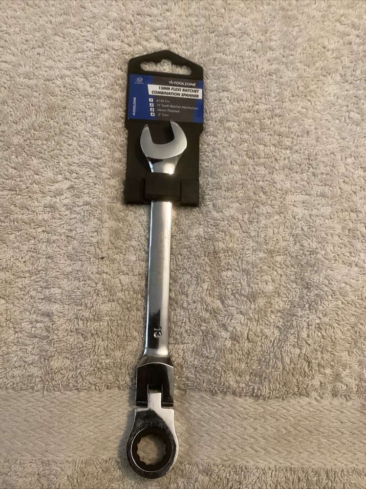 Toolzone 13 Mm Flexi Ratchet Spanner