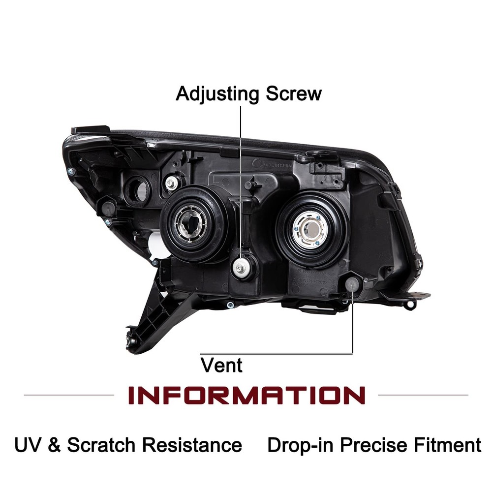 Headlight Assembly Toyota 4Runner 2006 2007 2008 2009