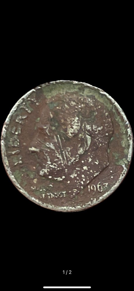 1963 Error Dime, Only Weights 2.1