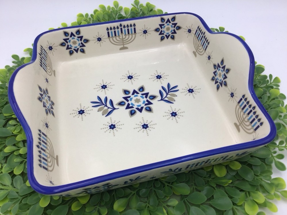 Temptations 8.5" Casserole, Hanukkah