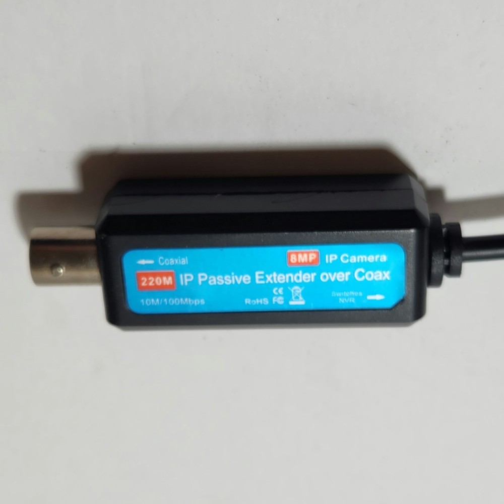 IP Camera Coaxial Networking Transmitter Receiver IP Passive Extender Over Coax