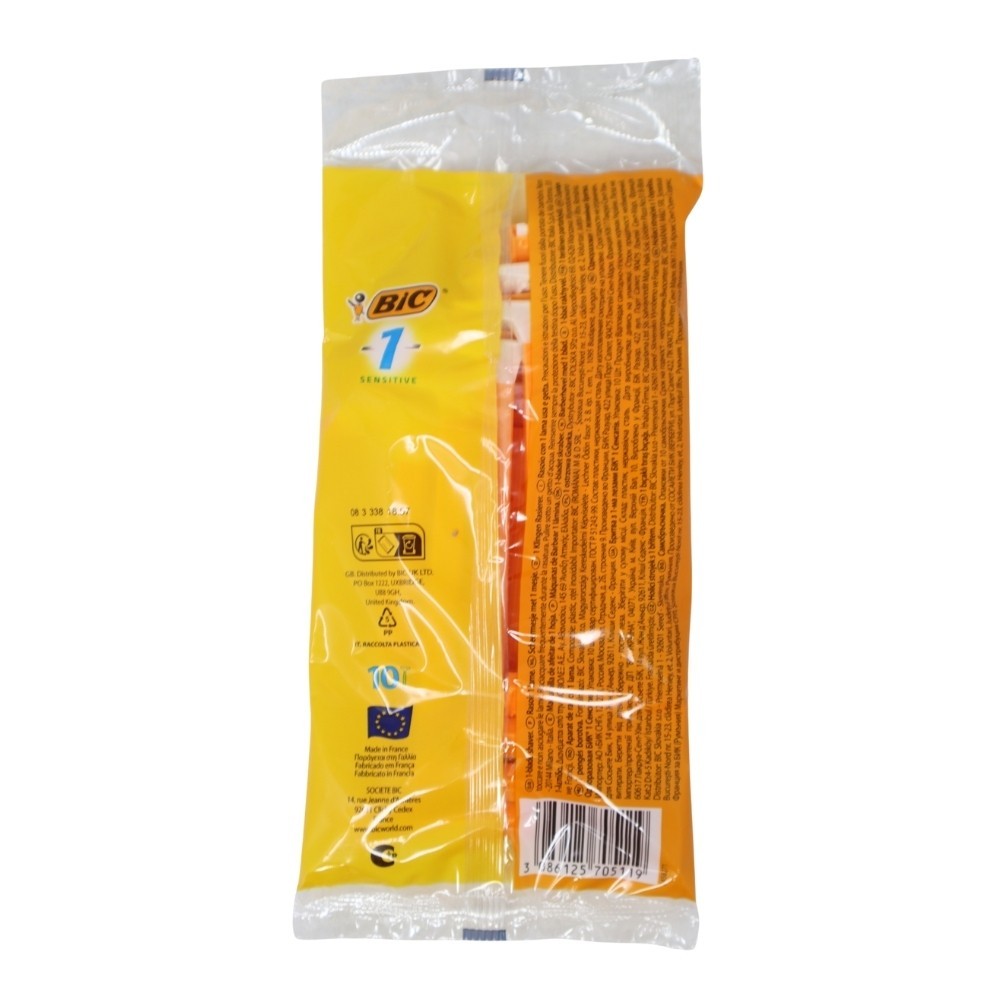 Bic 1 Sensitive Disposable Razors, 10-Pack