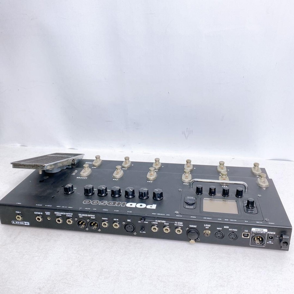 Line 6 POD HD500 Guitar Multi-Effects Processor Amp Simulator USED Tested