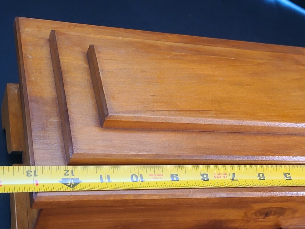 Decoative Wood Chest Box With Removable Lid