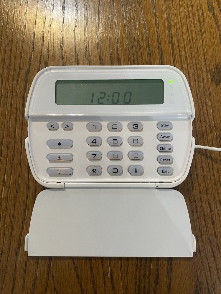 DSC PK5501 LCD Alarm Keypad – PowerSeries Security System – Tested Working