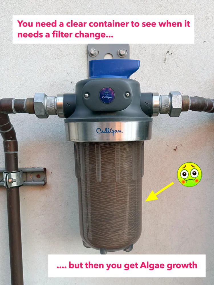 UV And Algae growth prevention Cover for Culligan WH-HD200-C Water Filter