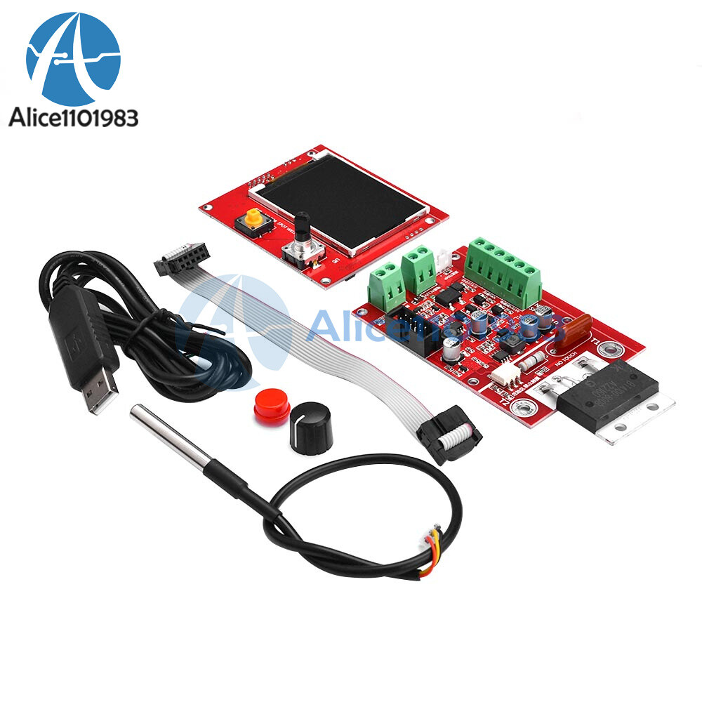 NY-D08 100A Color LCD Spot Welding Machine Control Board Panel Controller Welder