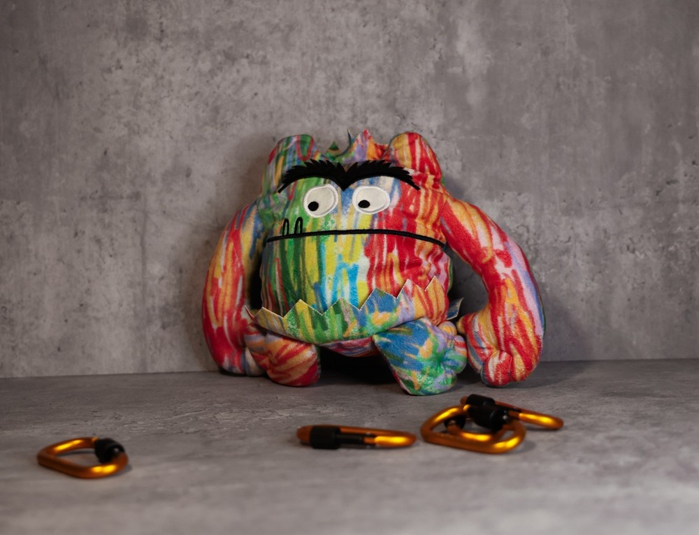 Rainbow Monster Chalk Bag