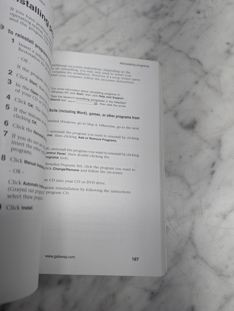 Your Gateway Computer A User's Guide Instruction Manual Booklet