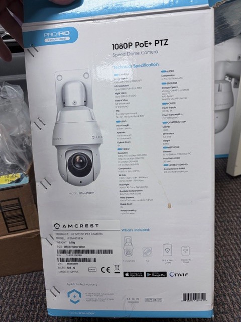 Amcrest security cameras