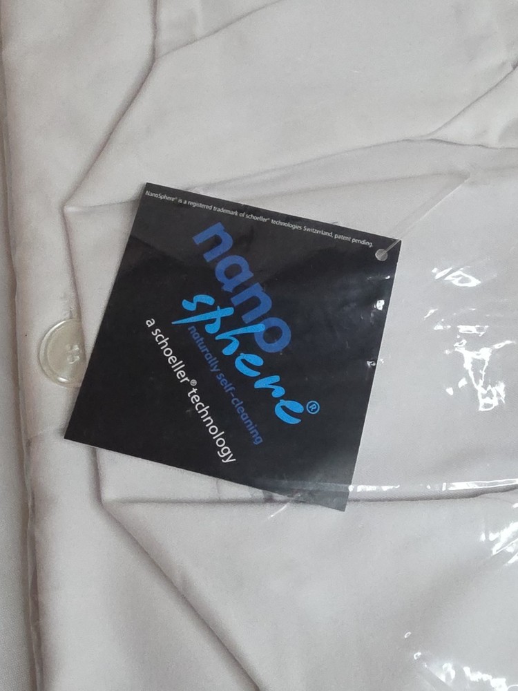 Nanosphere White Lab Coat Size 42