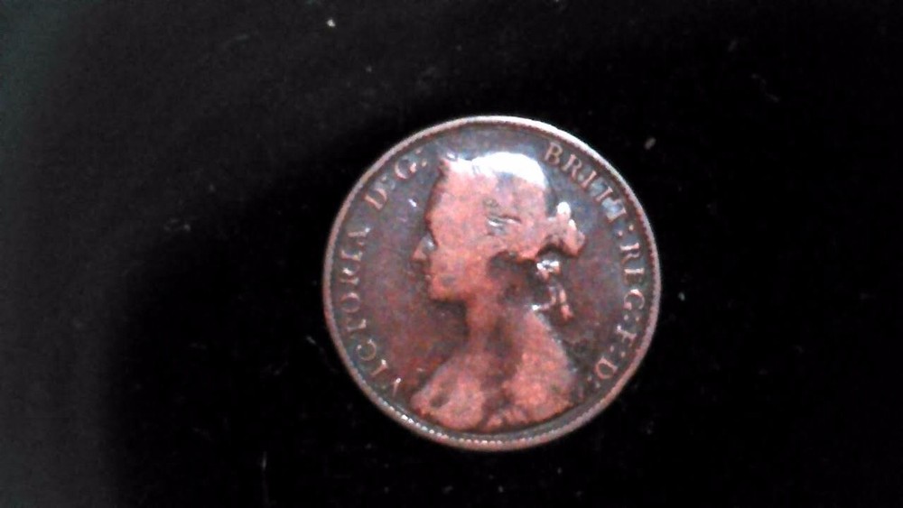 Great Britain 1875 Half Penny [080]