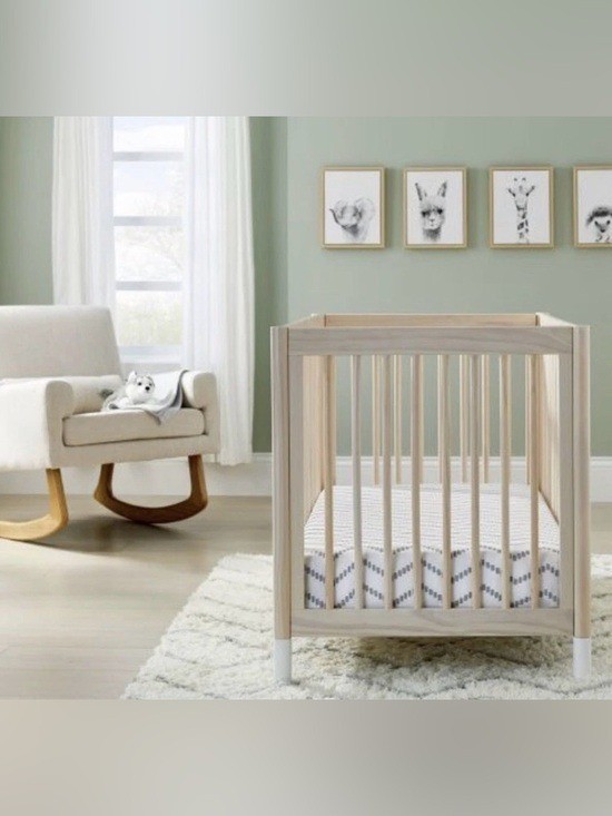 cloud island Jersey Crib Sheets 2-Pack in White and Gray