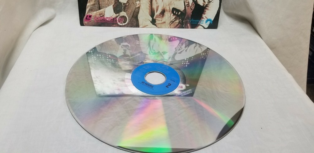 48 Hours Extended Play on 12" Laserdisc