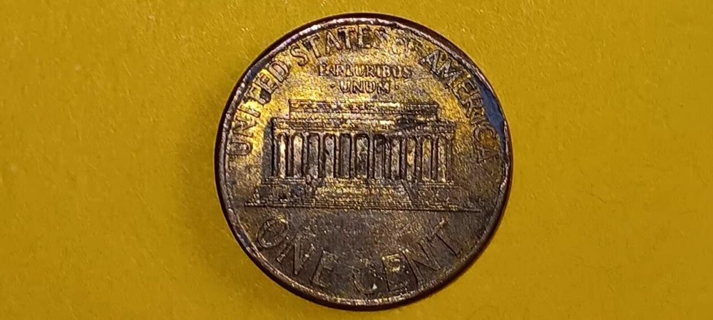 1995 D US Lincoln Penny - ERROR -Missing EYES!