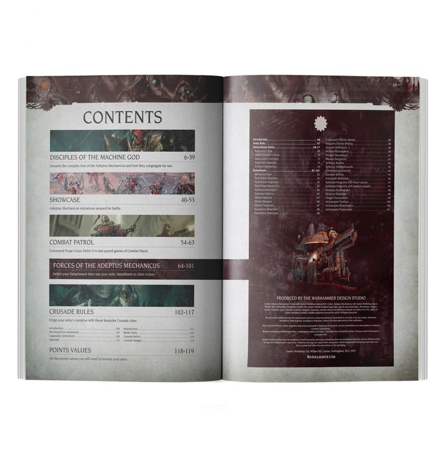 Warhammer 40K - Adeptus Mechanicus Codex