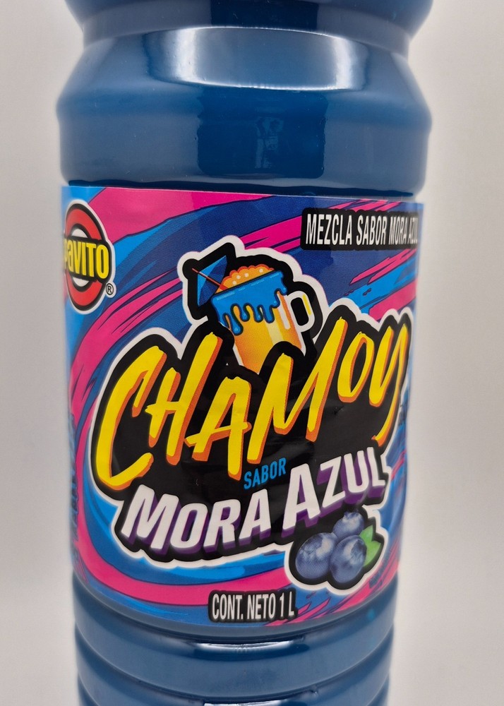 CHAMOY SABOR MORA AZUL 1 L