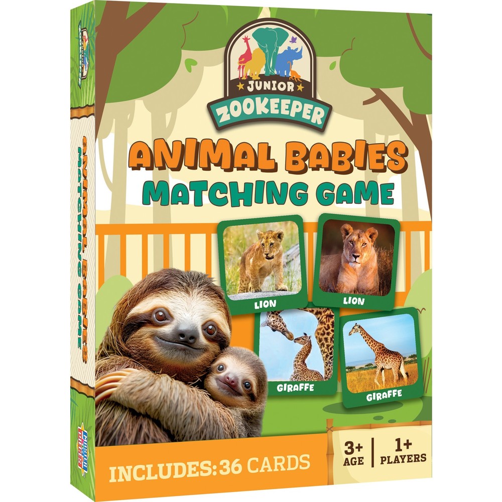 MasterPieces - Jr. Zookeeper Matching Game