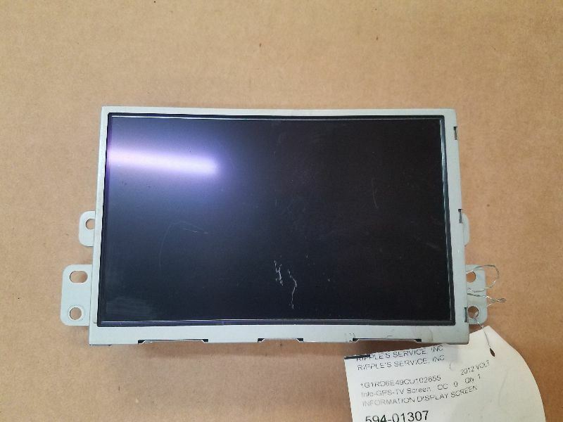INFO-GPS-TV SCREEN INFORMATION DISPLAY SCREEN FITS 11-15 VOLT 241452