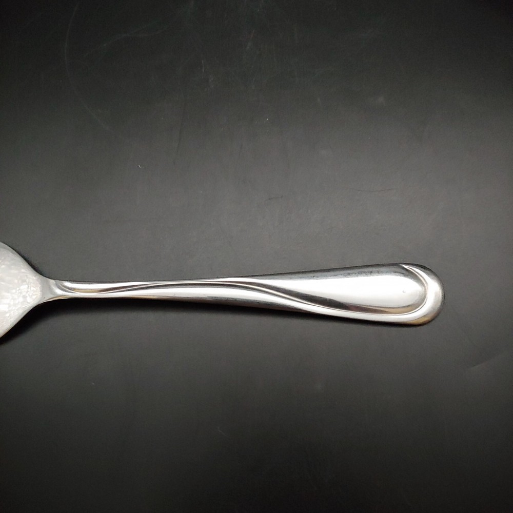 5pc Hampton Silversmiths Swirl Serving Set - Meat Forks, Slotted, Solid Spoon