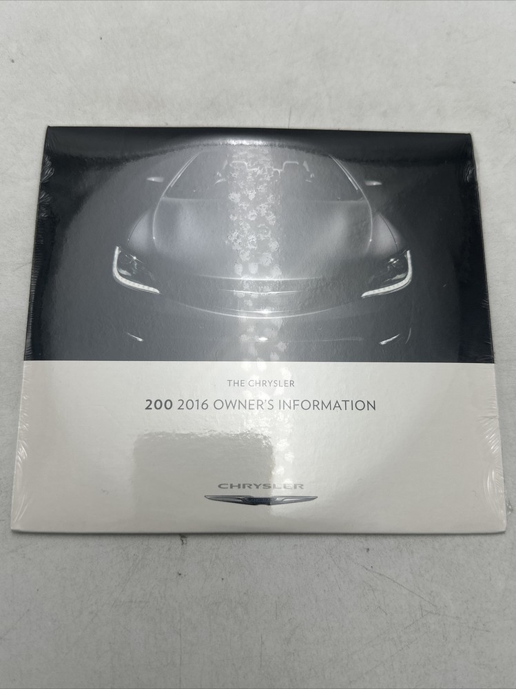 2016 Chrysler 200 user guide