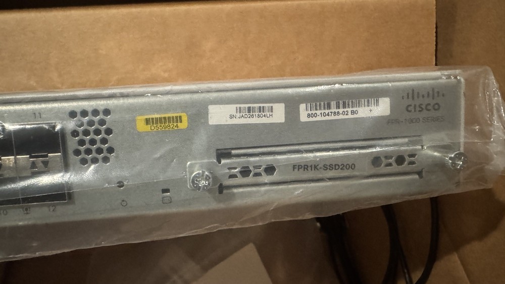 Cisco Firepower 1120 Rack Mount Firewall Device