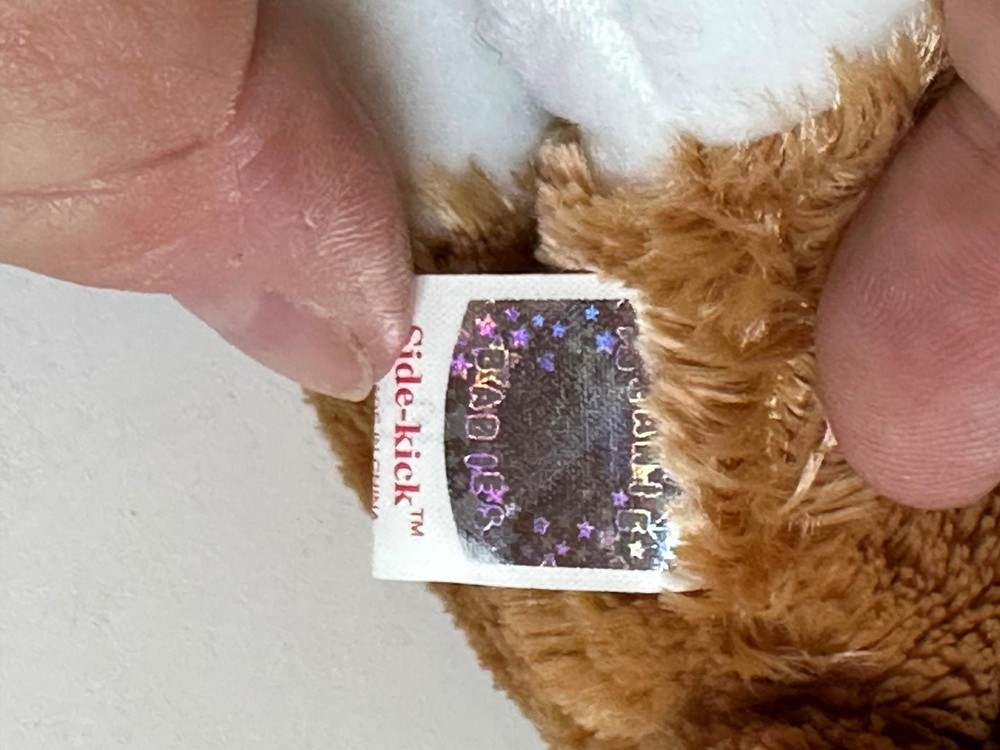 Beagle Side-kick 2002 TY Beanie ~