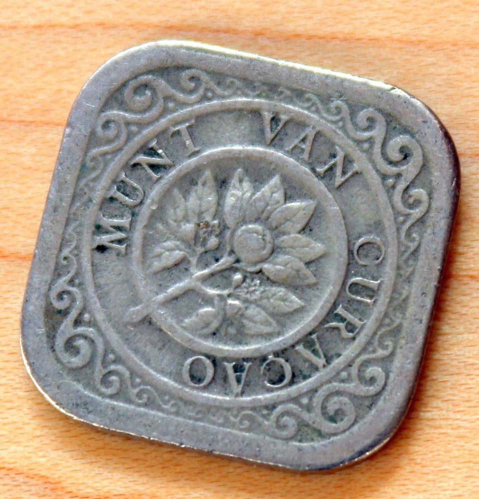 1948 Curacao 5 Cents