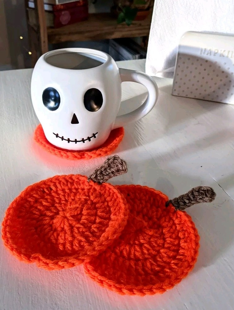 Pumpkin Coasters (Set Of 4)