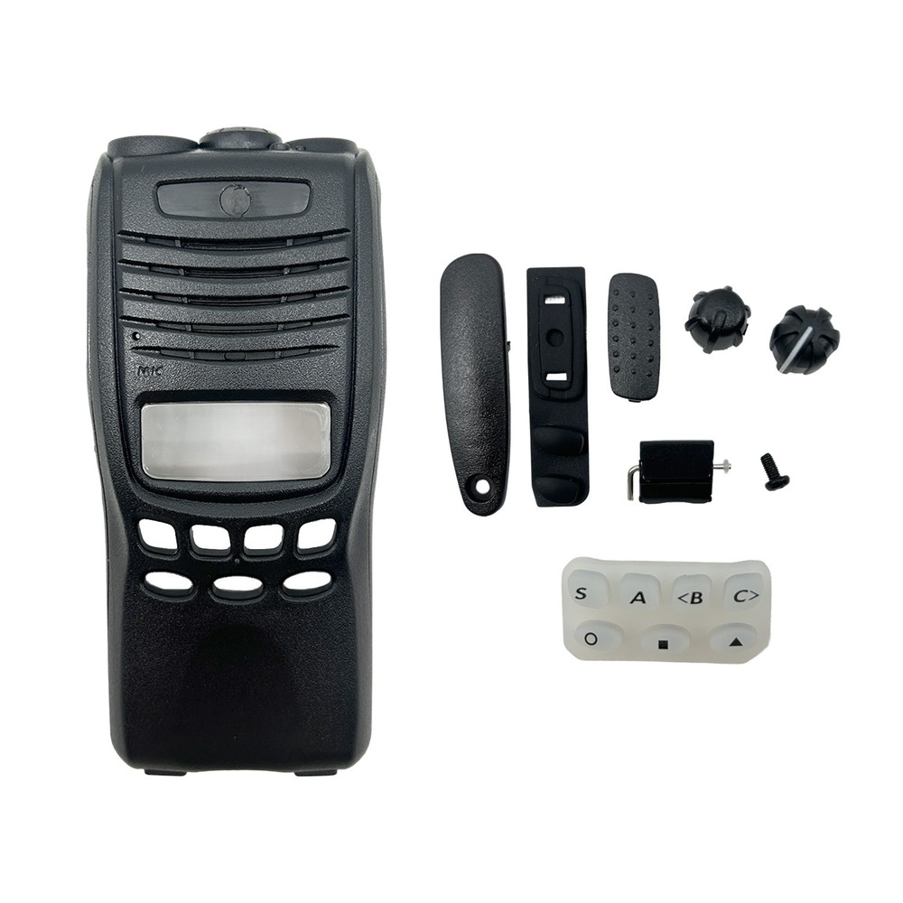 Black Front Housing Case Compatible With TK2312 TK3312 TK2317 TK3317 Radios