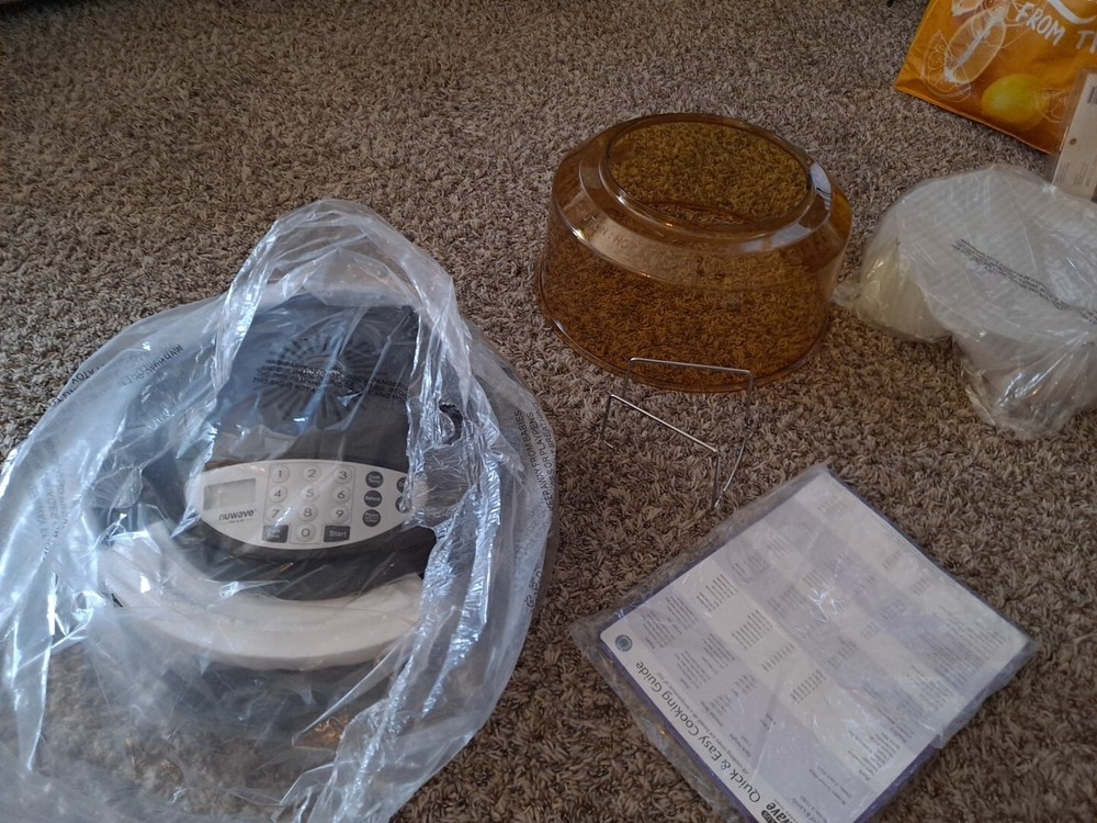 Open, No Box Nuwave Oven Pro Plus Model 20601 IR Oven Amber Digital Temp Control
