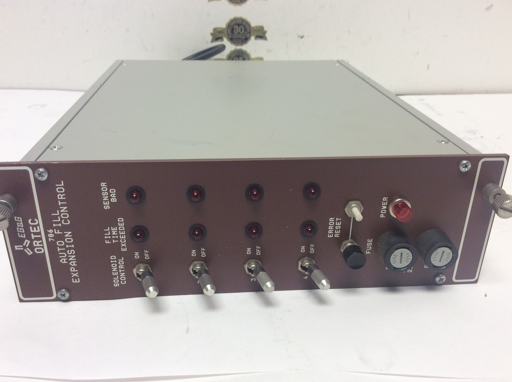 ORTEC EG&G NIM computer module model # 786 Auto Fill Expansion Control