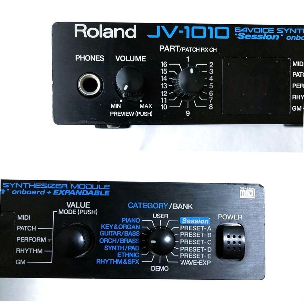 Roland JV-1010 Synthesizer Sound Module