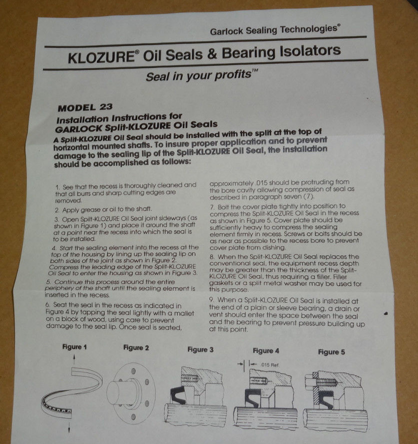 Garlock Seal 23X9752