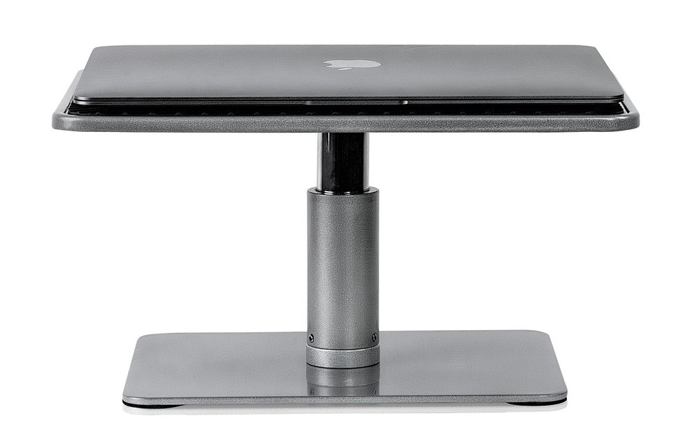Mount-It! Adjustable Height Laptop Stand for MacBook Pro, Ergonomic Silver