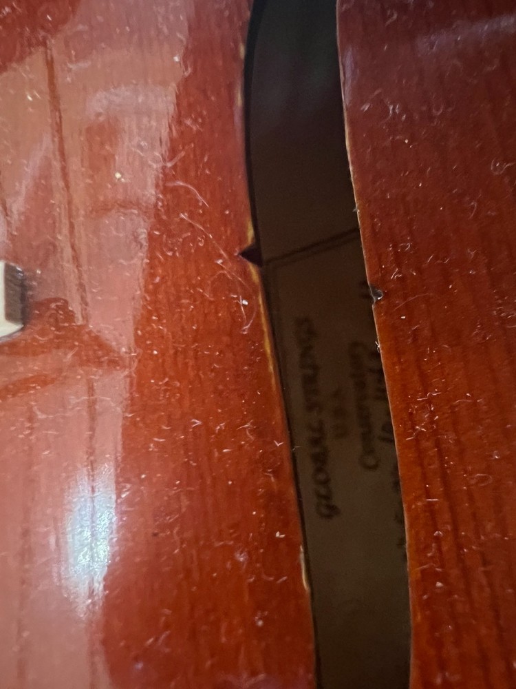 Advance Violin with case and bow, full size.
