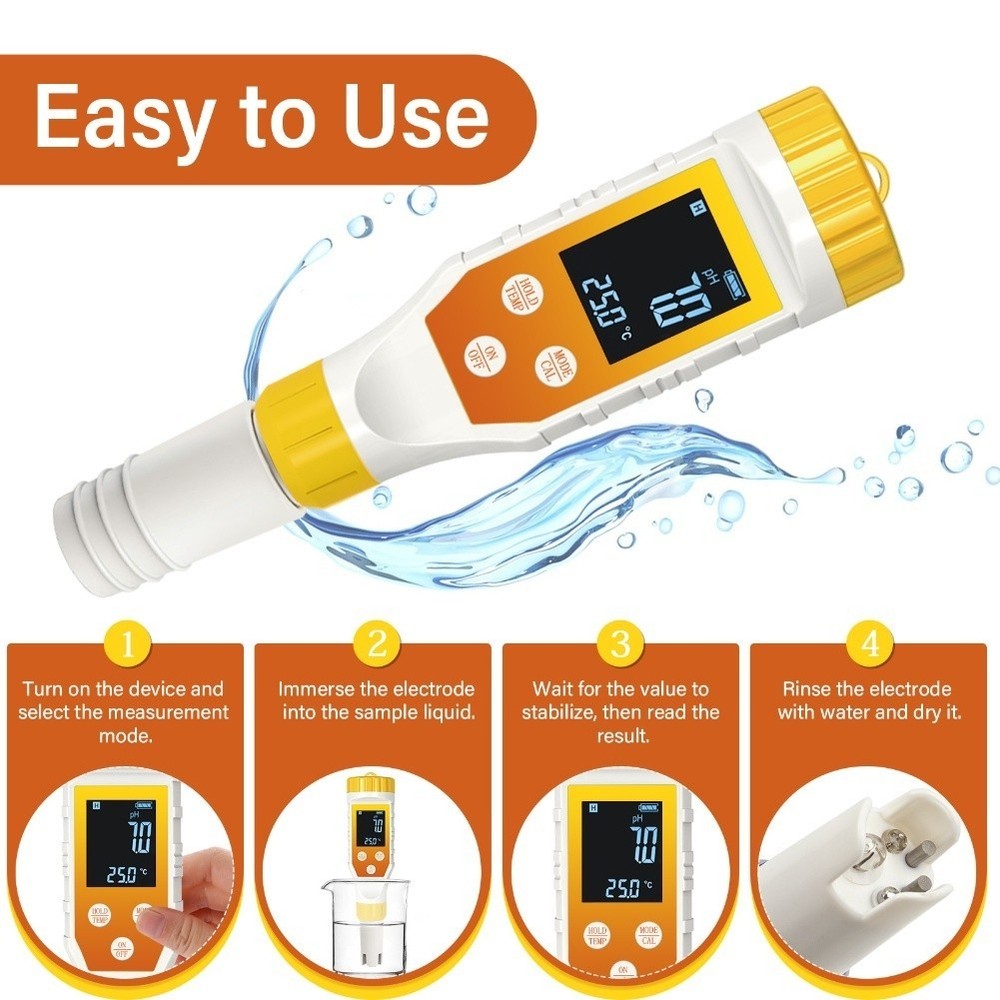 Hydrogen Water Tester Liquid Tester For Home Use Comprehensive Testing Device