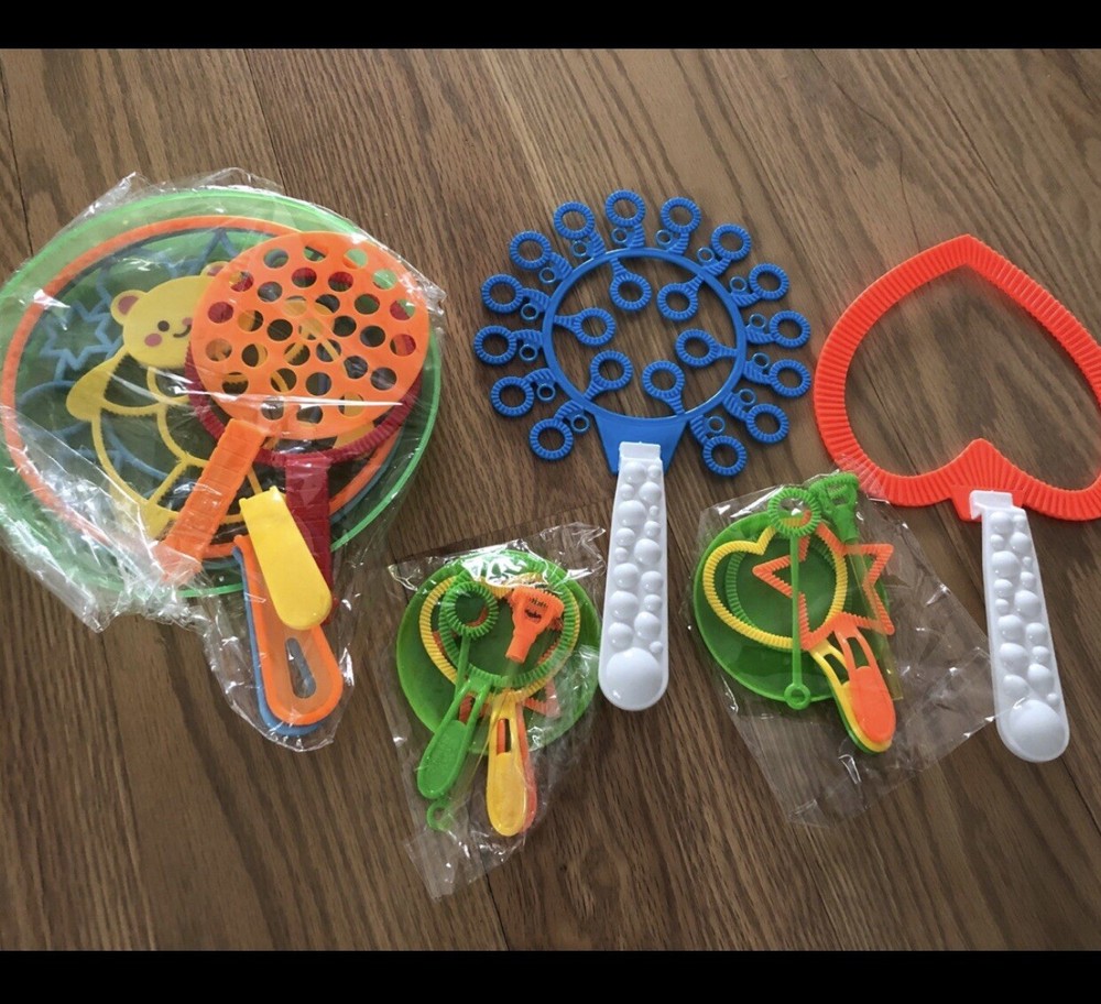 20pcs Bubble Wands Set ,Bubble Wands Set Big Bubbles Wand Funny Bubbles