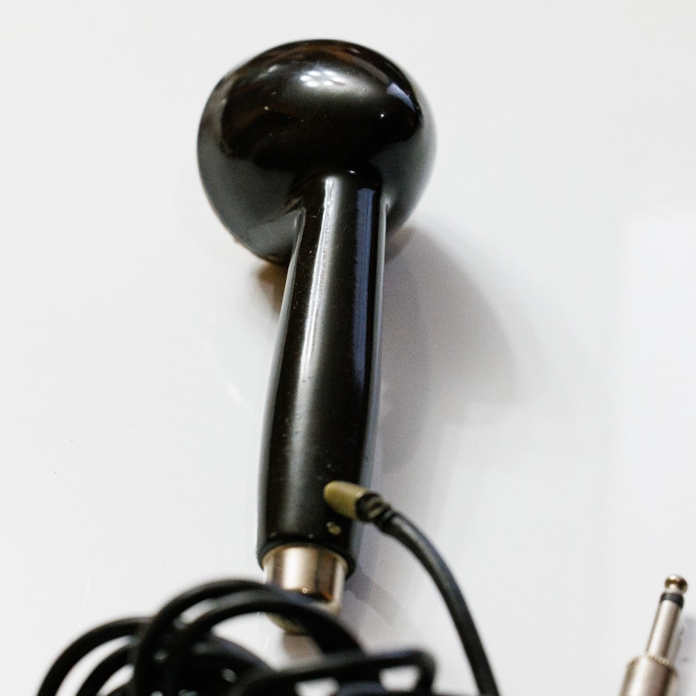 Vtg 1940's Machine Age Webcor Microphone Not tested