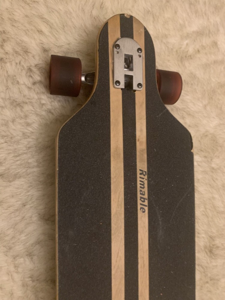 Rimable Longboard Skateboard Drop Through 41” OG Labels Complete