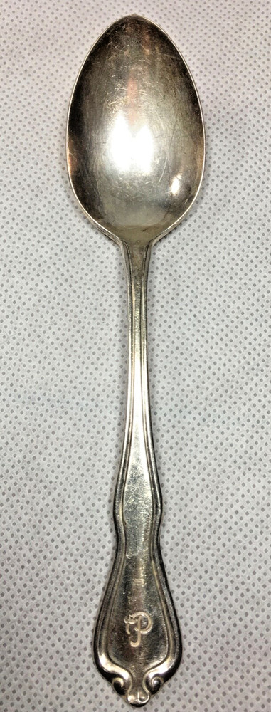 Oneida Ltd Silverplate Spoon P Crown
