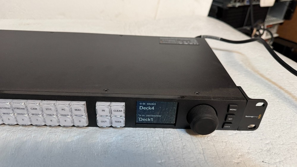 Blackmagic Videohub 10x10 12G