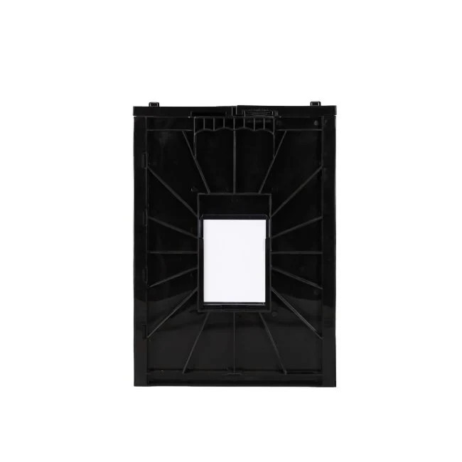 (5ct) BCW BLACK Short Comic Book Bin Heavy Duty Acid Free Plastic Stackable Box