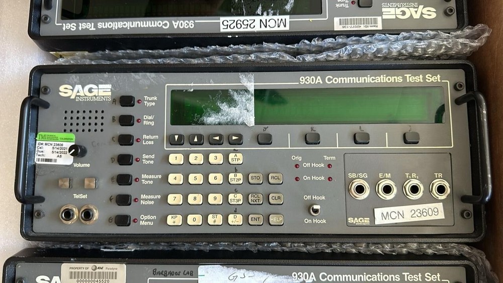 Sage Instruments cCommunications Selling As IS