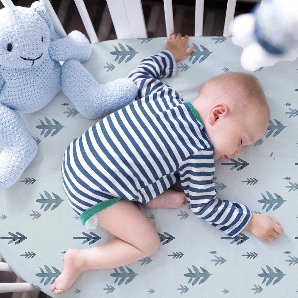 Universal Bassinet Sheets 2Pack Soft, Breathable, Gender Neutral Design