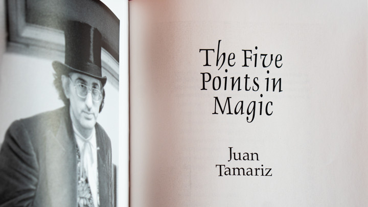 Five Points In Magic by Juan Tamariz - Book