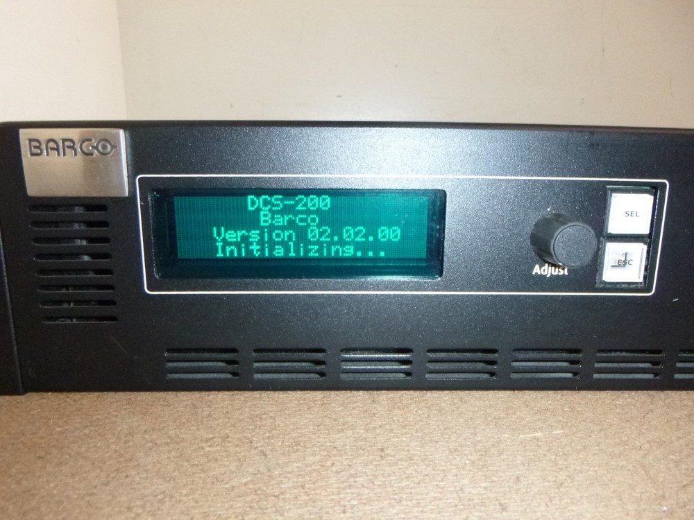 Barco DCS-200 Dual-Channel Presentation Switcher