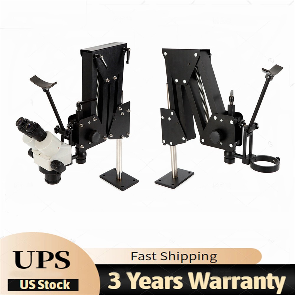 Micro Inlaid Mirror Microscope Stand & Microscope Micro-Setting Jewelry Tool Set