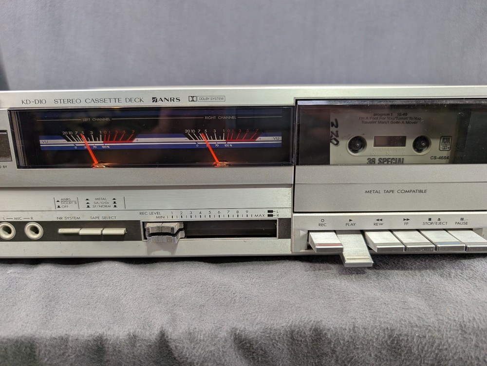 JVC KD-D10J Stereo Cassette Deck