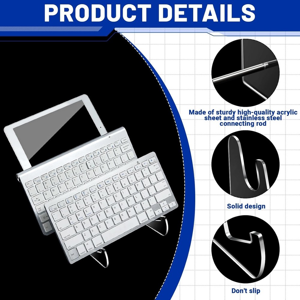 Acrylic Keyboard Display Stand Holder